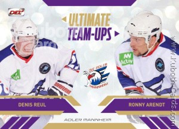 DEL 2013-14 CityPress Ultimate Team-Ups - No UT09 - Denis Reul / Ronny Arendt