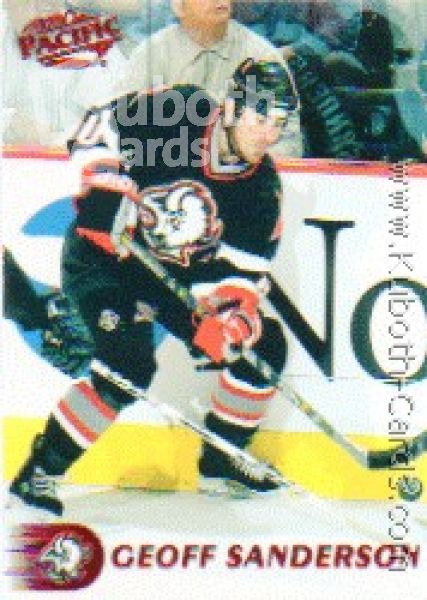 NHL 1998-99 Pacific Red - No 80 - Geoff Sanderson