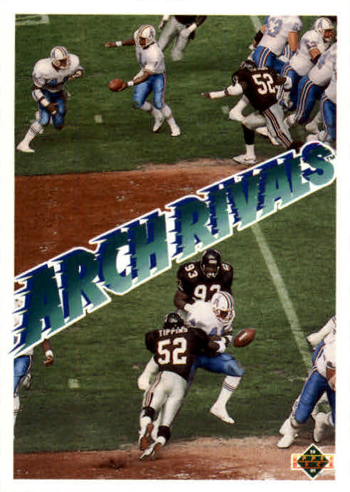 NFL 1991 Upper Deck - No 657 - Lorenzo White / Ken Tippins