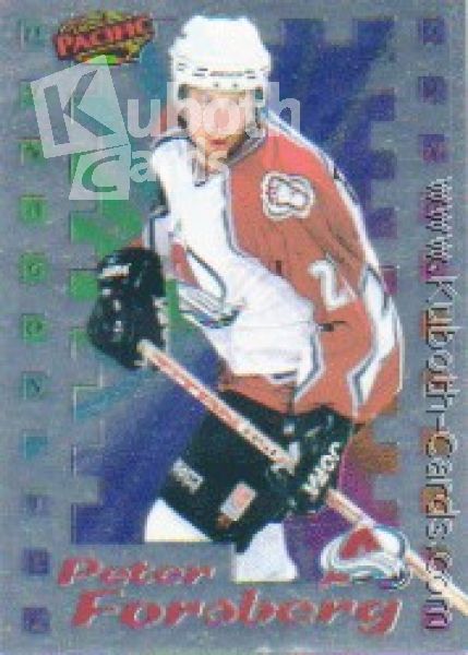 NHL 1998-99 Pacific Dynagon Ice Inserts - No 5 - Peter Forsberg