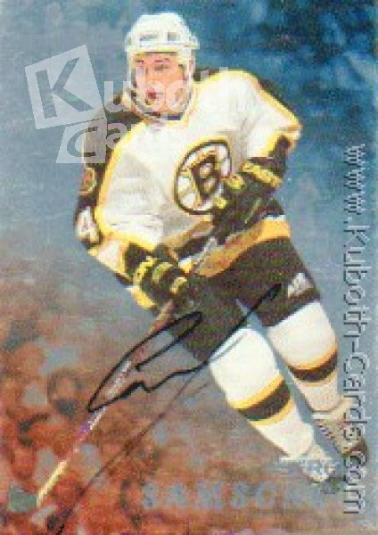 NHL 1998-99 Be A Player Autographs - No 10 - Sergei Samsonov