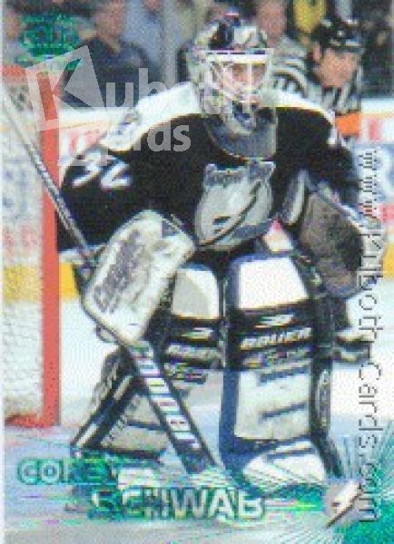 NHL 1997-98 Pacific Emerald Green - No. 126 - Corey Schwab