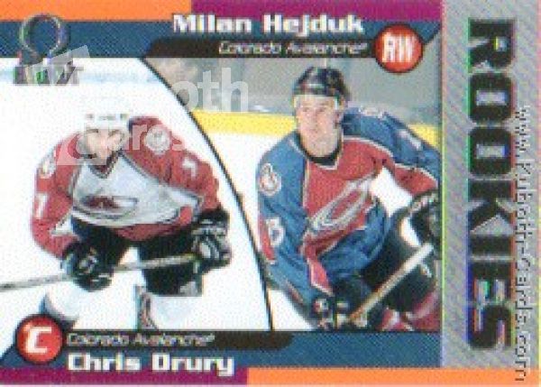 NHL 1998-99 Pacific Omega - No 67 - Drury / Hejduk