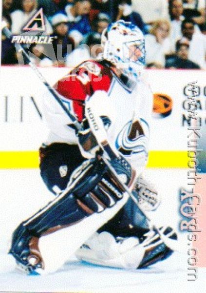 NHL 1997/98 Pinnacle Power Pack Blow-Ups - No 5 of 24 - Patrick Roy