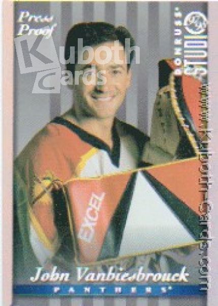 NHL 1997 / 98 Studio Press Proofs Silver - No 17 - Vanbiesbrouck