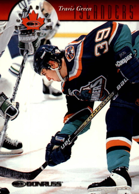 NHL 1997 / 98 Donruss Canadian Ice - No 65 - Travis Green