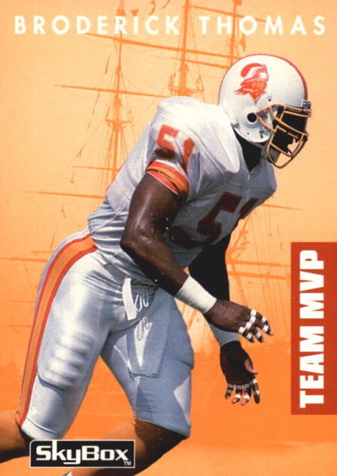 NFL 1992 SkyBox Prime Time - No 065 - Broderick Thomas