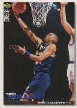 NBA 1995-96 Collector's Choice International German I - No 65 - Reggie Miller