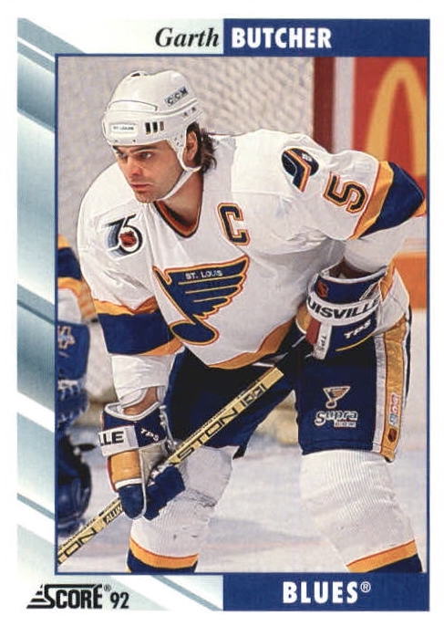 NHL 1992 / 93 Score - No 65 - Garth Butcher