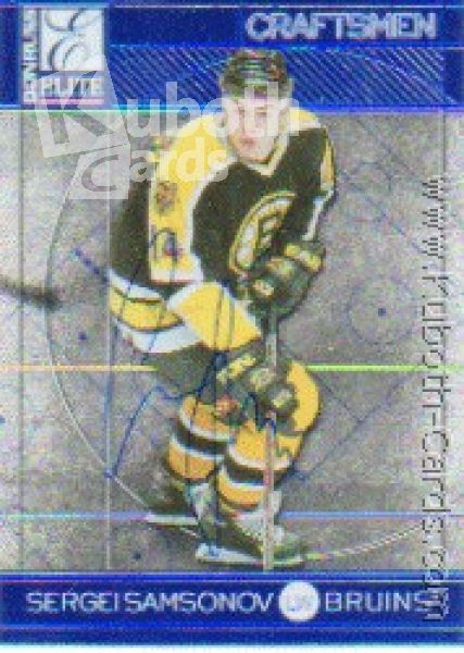 NHL 1997-98 Donruss Elite Craftsmen - No 12 of 30 - Sergei Samsonov