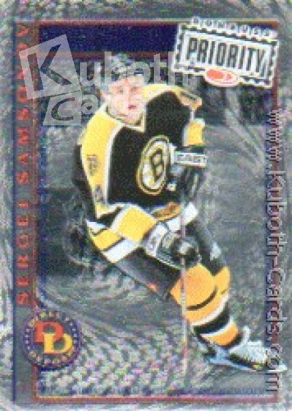 NHL 1997-98 Donruss Priority Direct Deposit - No 6 of 30 - Sergei Samsonov