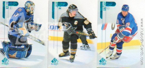 NHL 1998-99 SP Authentic - No 1 - 90 - kompletter Satz