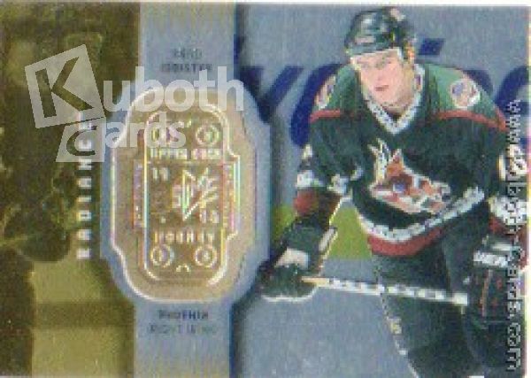 NHL 1998-99 SPx Finite Radiance - No 65 - Brad Isbister