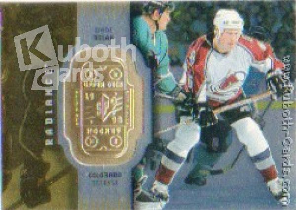 NHL 1998-99 SPx Finite Radiance - No 25 - Wade Belak