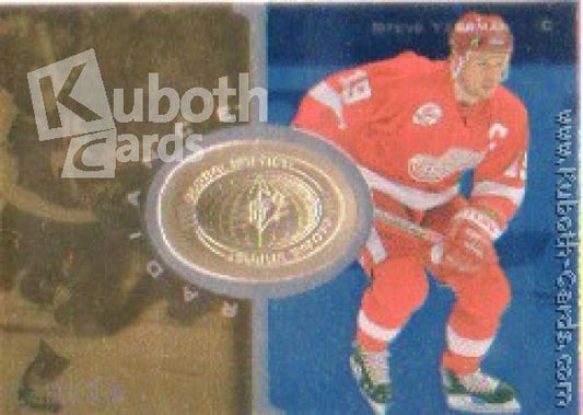 NHL 1998-99 SPx Finite Radiance - No 93 - Steve Yzerman