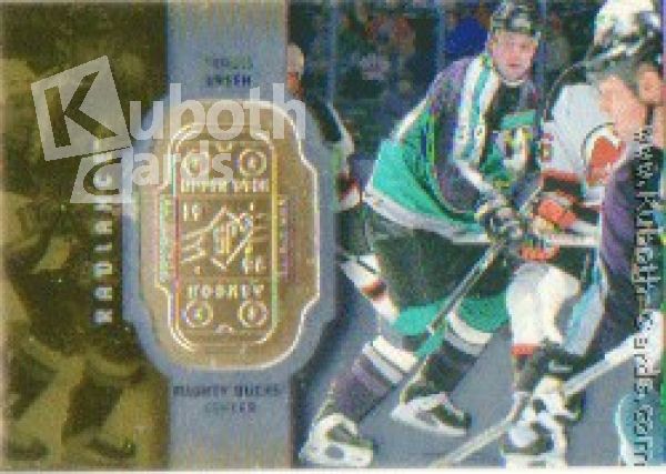 NHL 1998-99 SPx Finite Radiance - No 4 - Travis Green