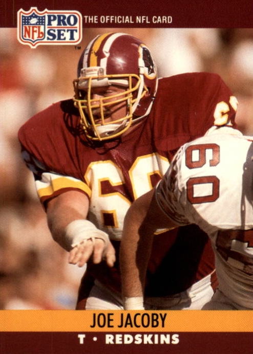 NFL 1990 ProSet - No 664 - Joe Jacoby