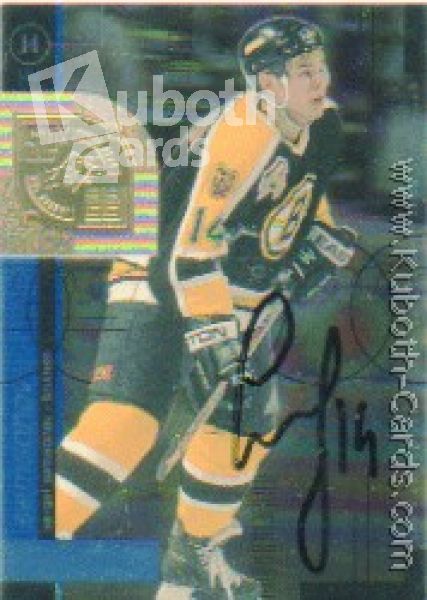 NHL 1998-99 SPx Top Prospects - No 4 - Sergei Samsonov