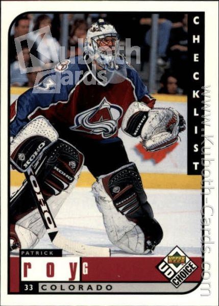 NHL 1998-99 UD Choice - No 309 - Patrick Roy