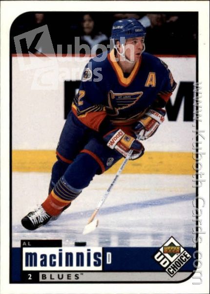 NHL 1998-99 UD Choice - No 188 - Al MacInnis