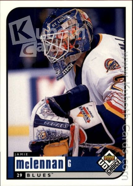 NHL 1998-99 UD Choice - No 187 - Jamie McLennan