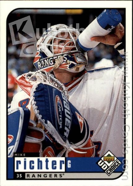 NHL 1998-99 UD Choice - No 135 - Mike Richter