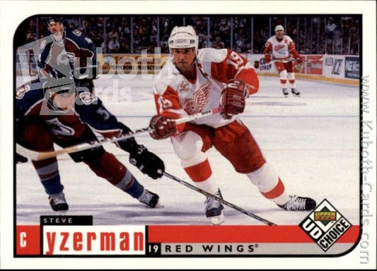 NHL 1998-99 UD Choice - No 73 - Steve Yzerman