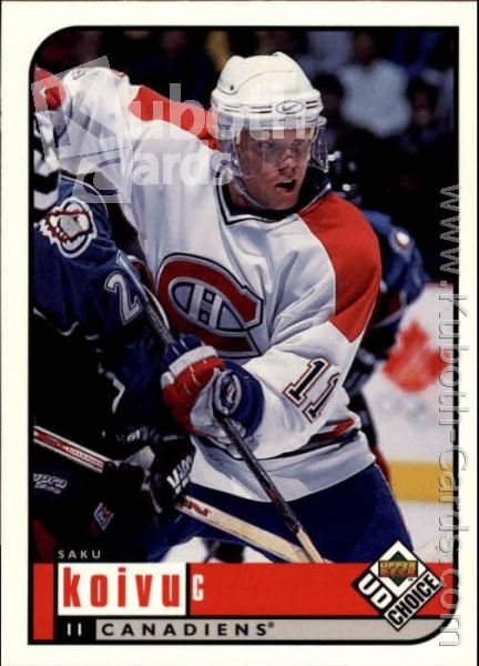 NHL 1998-99 UD Choice - No 105 - Saku Koivu