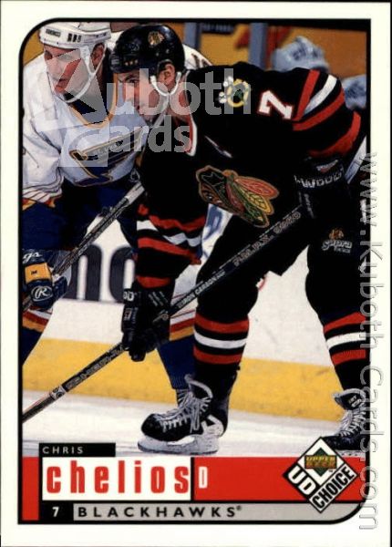 NHL 1998-99 UD Choice - No 46 - Chris Chelios