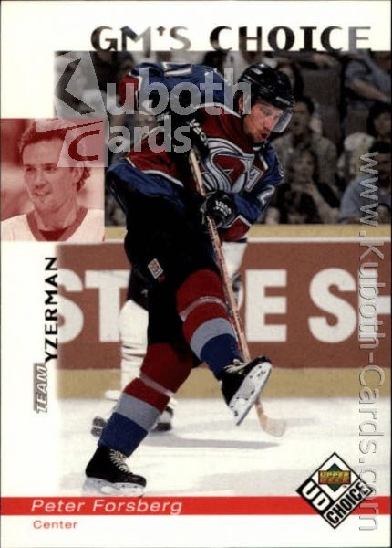 NHL 1998-99 UD Choice - No 241 - Peter Forsberg