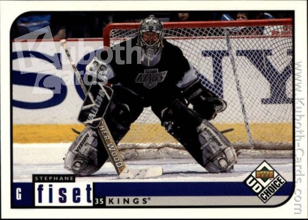 NHL 1998-99 UD Choice - No 97 - Stephane Fiset