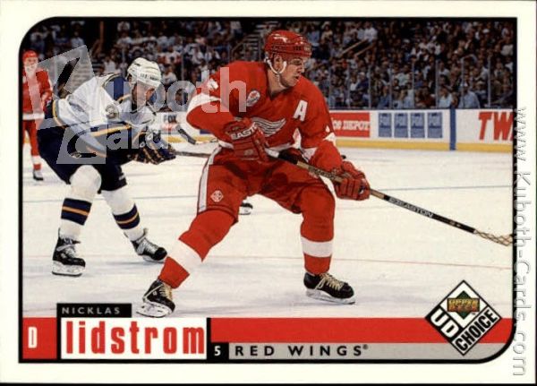 NHL 1998-99 UD Choice - No 77 - Nicklas Lidstrom