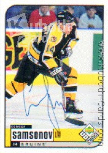 NHL 1998-99 UD Choice - No 13 - Sergei Samsonov