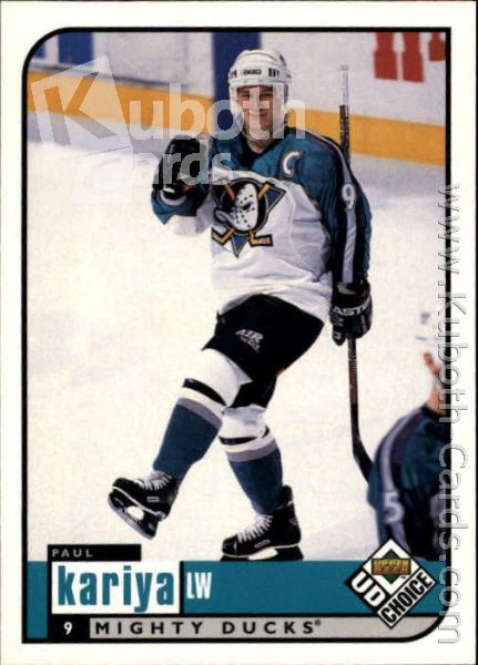 NHL 1998-99 UD Choice - No 4 - Paul Kariya