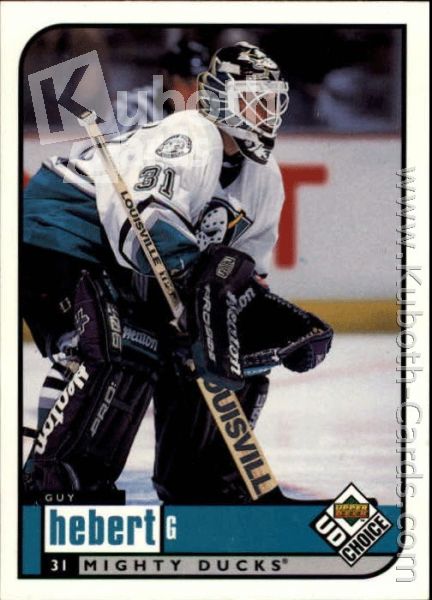 NHL 1998-99 UD Choice - No 1 - Guy Hebert