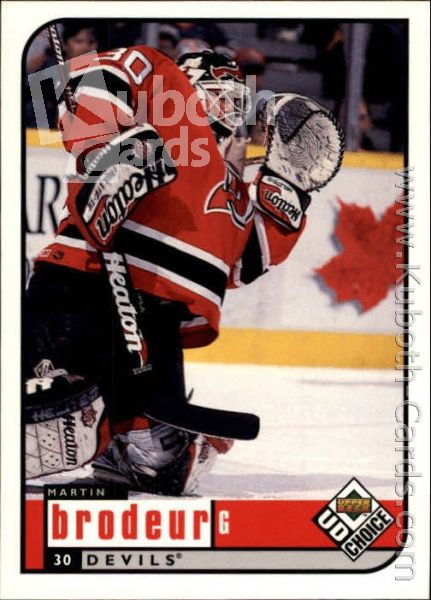 NHL 1998-99 UD Choice - No 116 - Martin Brodeur