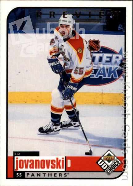 NHL 1998-99 UD Choice Preview - No 91 - Ed Jovanovski