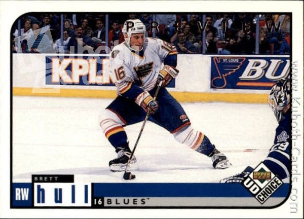 NHL 1998-99 UD Choice Preview - No 183 - Brett Hull