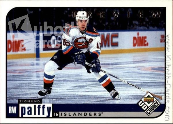 NHL 1998-99 UD Choice Preview - No 121 - Zigmund Palffy