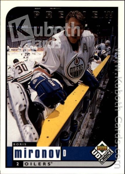 NHL 1998-99 UD Choice Preview - No 83 - Boris Mironov