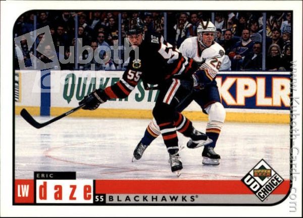 NHL 1998-99 UD Choice Preview - No 45 - Eric Daze