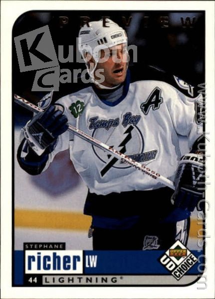 NHL 1998-99 UD Choice Preview - No 193 - Stephane Richer