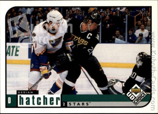 NHL 1998-99 UD Choice Preview - No 65 - Derian Hatcher