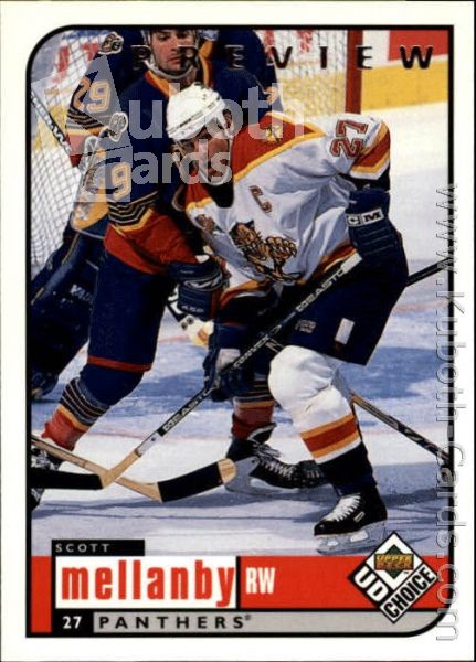 NHL 1998-99 UD Choice Preview - No 90 - Scott Mellanby