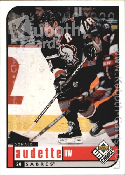 NHL 1998-99 UD Choice Reserve - No 28 - Donald Audette