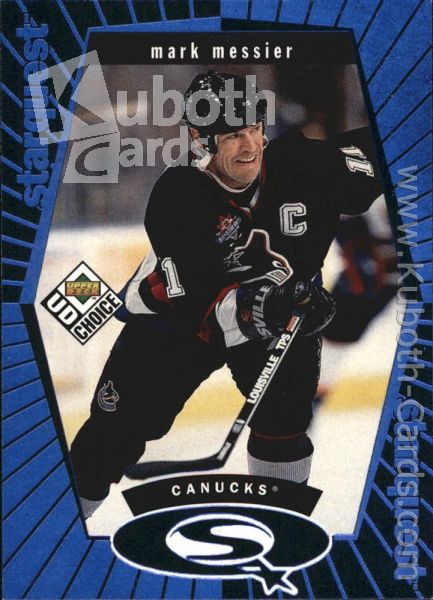 NHL 1998-99 UD Choice StarQuest Blue - No SQ29 - Mark Messier