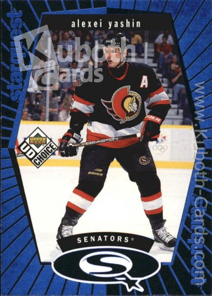 NHL 1998-99 UD Choice StarQuest Blue - No SQ10 - Alexei Yashin