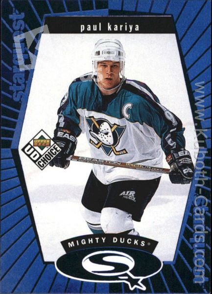 NHL 1998-99 UD Choice StarQuest Blue - No SQ25 - Paul Kariya