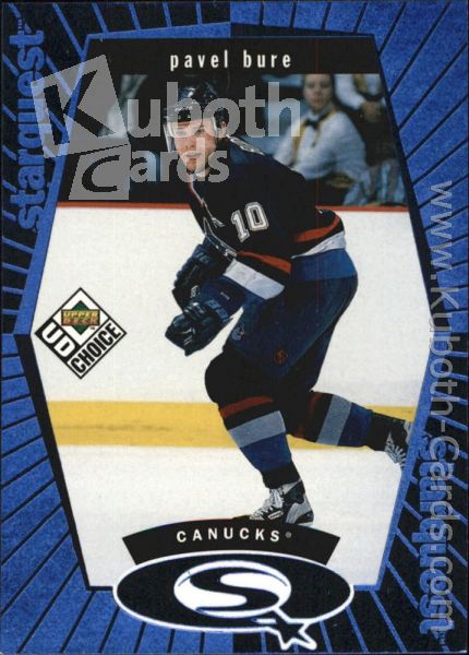 NHL 1998-99 UD Choice StarQuest Blue - No SQ2 - Pavel Bure