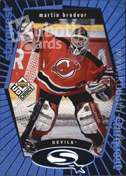 NHL 1998-99 UD Choice StarQuest Blue - No SQ23 - Martin Brodeur